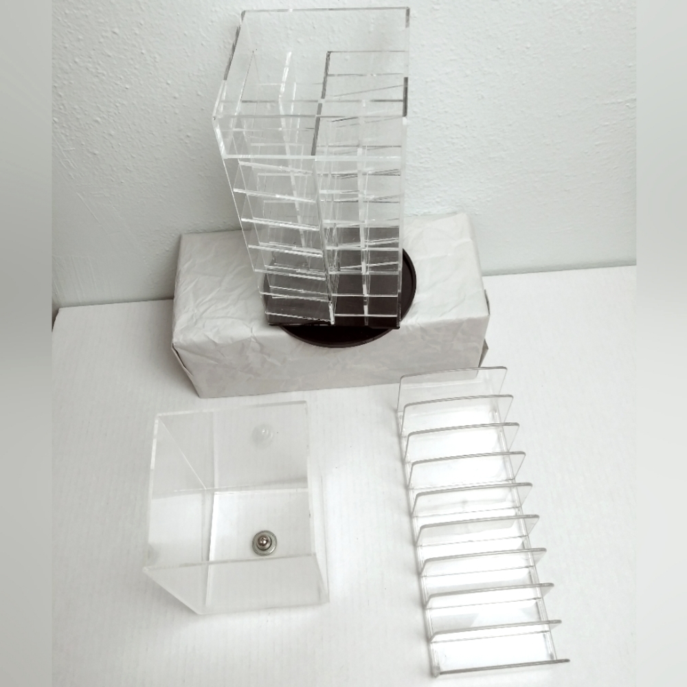Storage Make-up Acrylic Storage Bundle Of 3 Clear